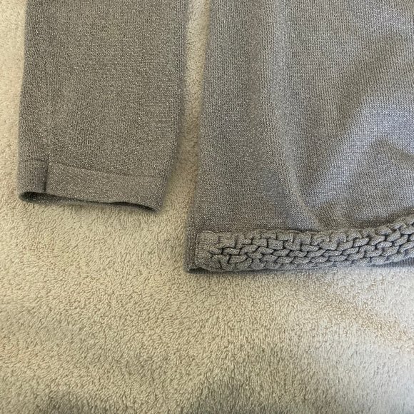 Jones Wear metallic silver cardigan size xl - Picture 2 of 5